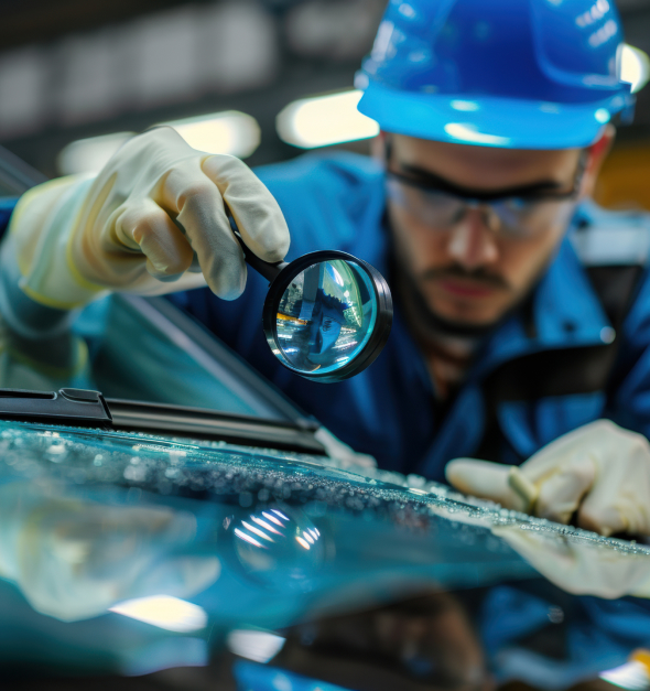 auto glass inspect